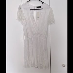 White Lace Woman’s Romper